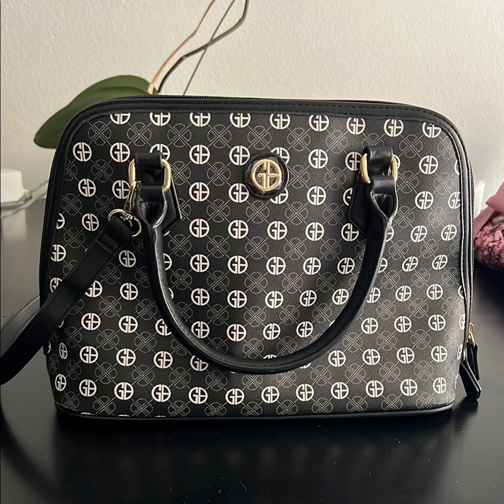 Gianni Bini Black Designer Handbag